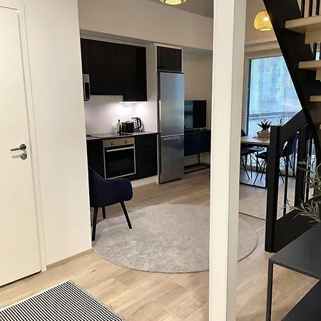 Apartment Bright Loft With Glazed Balcony *